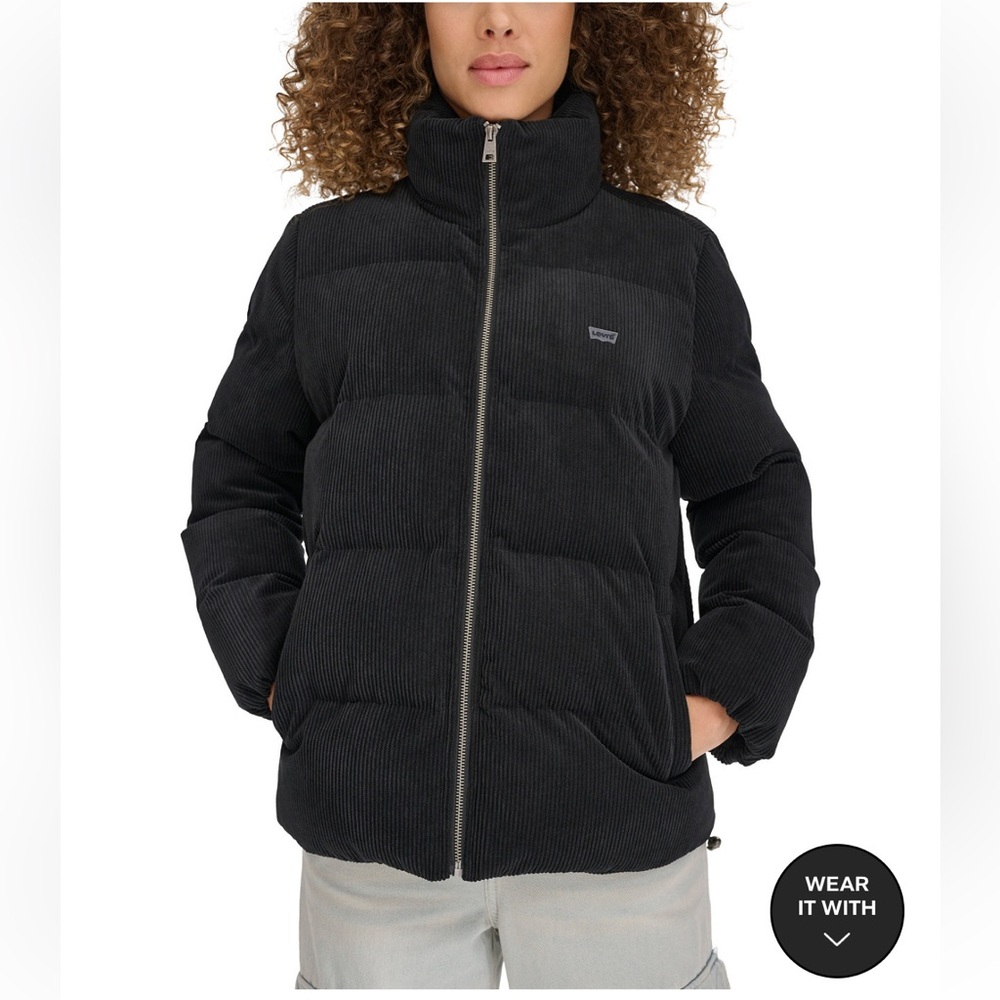 Levi’s Zoe corduroy puffer jacket